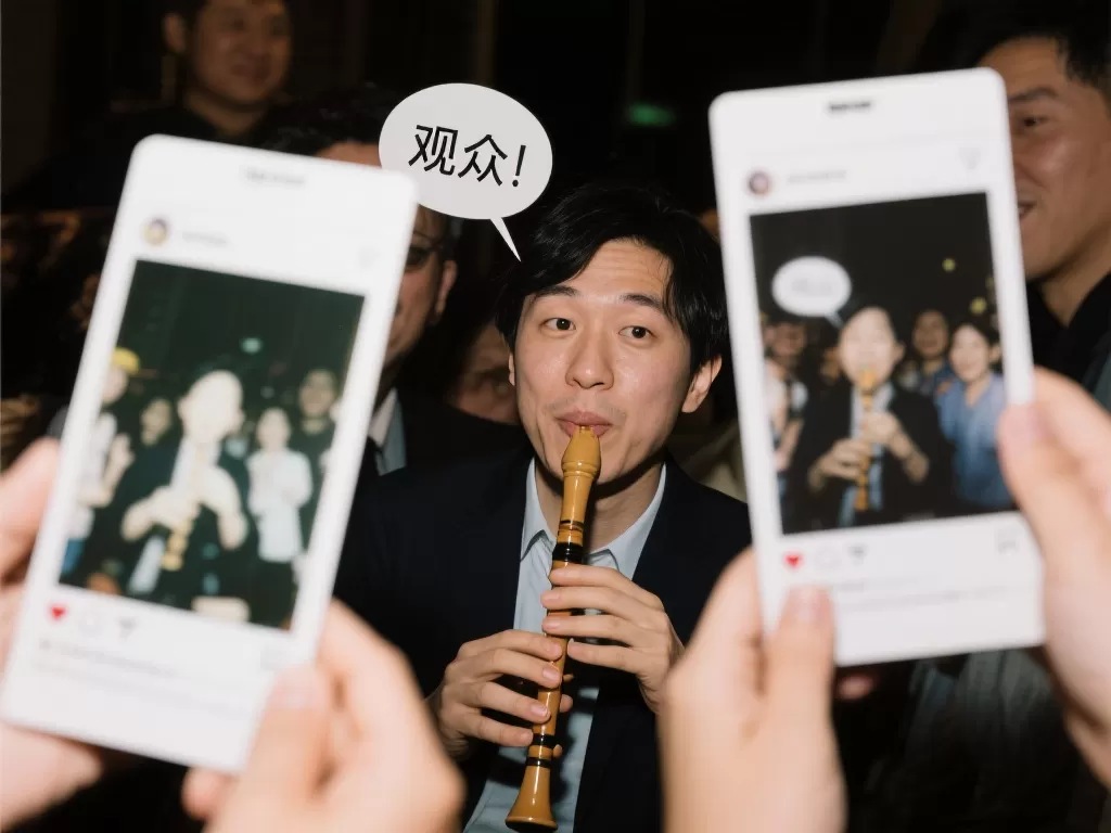 TTG风箫晒游玩照片：人生舞台无观众？滑梯口全是粉丝！
